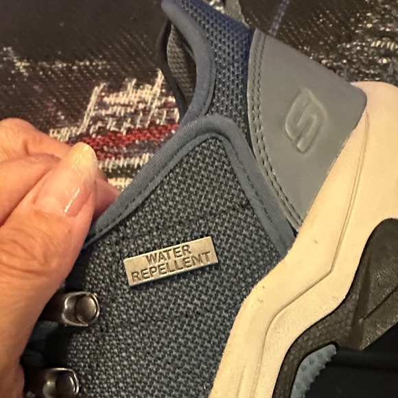 Skechers women  Athletic Shoes - Dark Blue and Gray - Picture 5 of 6